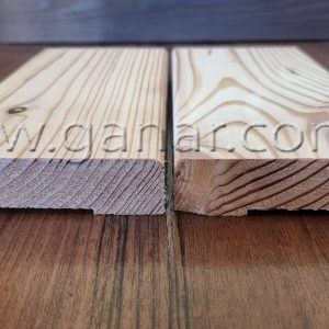 Терасна дошка модрина гладка 30мм/120мм №1