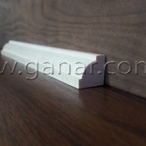 Плінтус на стелю 20мм/20мм (липа) №3