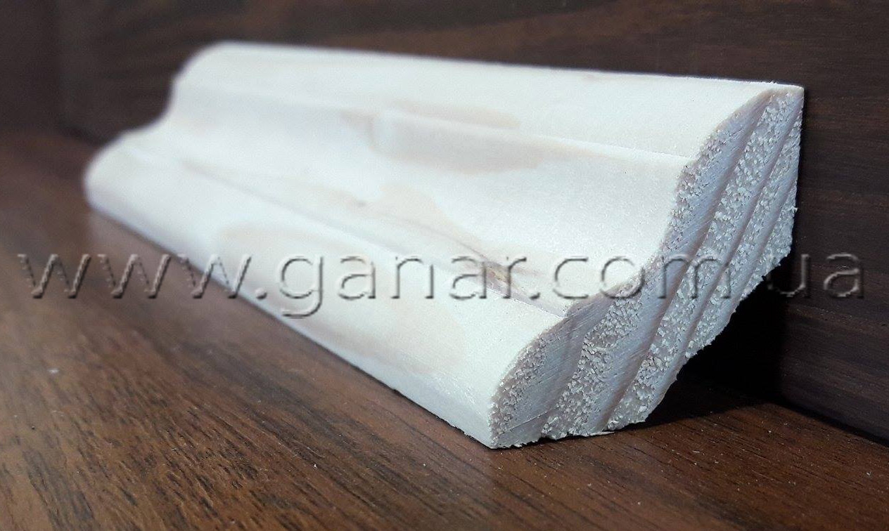 Плінтус на підлогу 45mm/12mm (смерека) №7