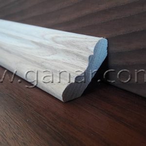 Плінтус на підлогу 45мм/13мм (дуб) №1