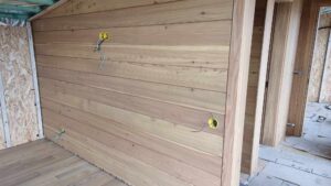 Імітація бруса з модрини №1