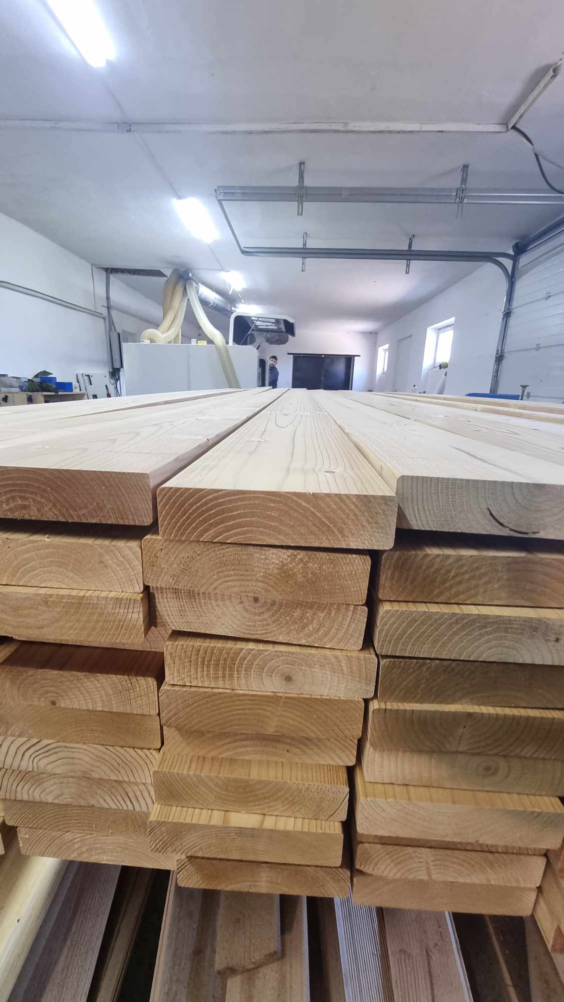 Общивочна дошка термосмерека №9