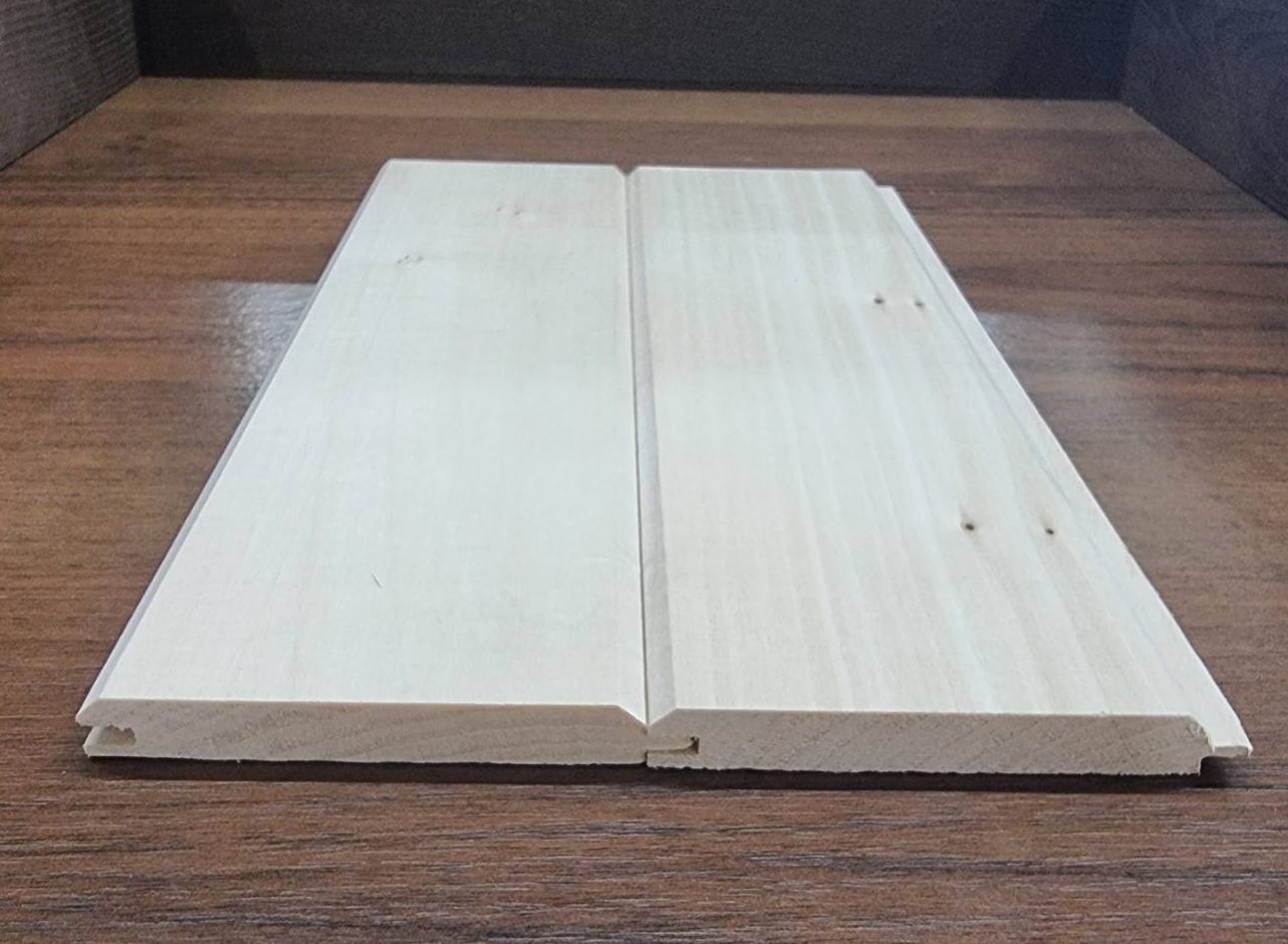 Вагонка липа під імітацію бруса №3